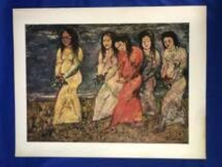 絵画2枚　年代物　希少 絵画2枚 年代物 希少